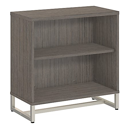 kathy ireland® Office by Bush Business Furniture Method 30"H Bookcase Cabinet, Cocoa, Standard Delivery