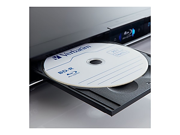 Verbatim BD R 25GB 16X Disc Spindle Box Of 10 - Office Depot