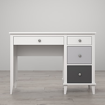 Three tone monarch hill shop poppy grey and white desk