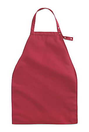 Medline Dignity Napkins, Apron Style, 27" x 19", Burgundy, Case Of 12
