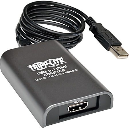 Tripp Lite U244-001-HDMI-R USB Mini-B to HDMI Adapter