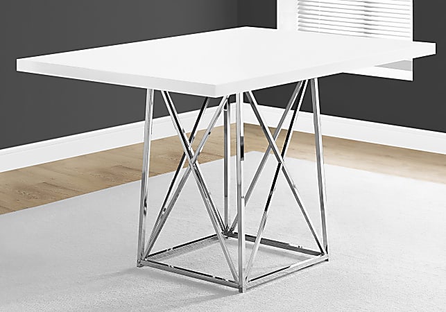 Monarch white shop dining table