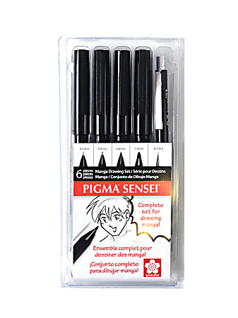 Sakura Pigma Sensei Manga Drawing Kit - Office Depot