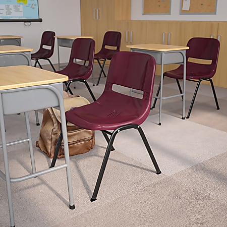 Flash Furniture HERCULES Series Ergonomic Shell Stack Chair,