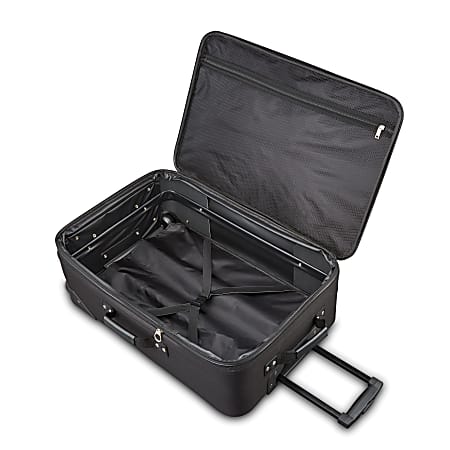 American Tourister Fieldbrook XLT 4 Piece Luggage Set Black ODP Business Solutions