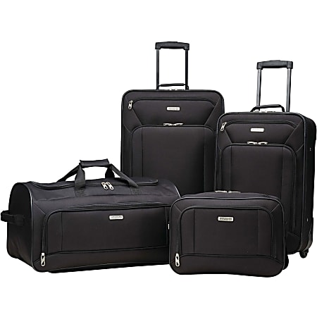 American Tourister® Fieldbrook XLT 4-Piece Luggage Set, Black