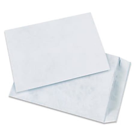 Tyvek® Envelopes, 7 1/2" x 10 1/2", End Opening, Plain White, Pack Of 100