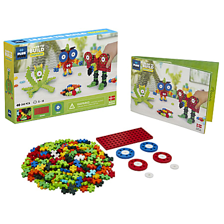 Plus-Plus Learn to Build Set, Creatures, 240 Pieces