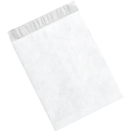 Tyvek® Envelopes, 10" x 13", End Opening, Plain White, Pack Of 100