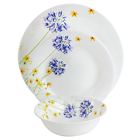 Vitrified glass hot sale dinnerware