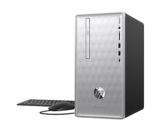 HP Pavilion 590-p0056 Desktop PC, 8th Gen Intel® Core™ i5, 8GB Memory, 1TB Hard Drive, Windows® 10 Home, GeForce GTX 1050