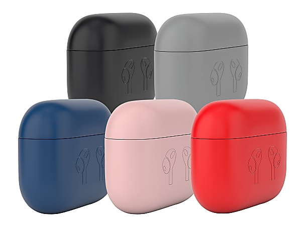 Ativa Silicone Cover For AirPods Pro Assorted Colors Office Depot