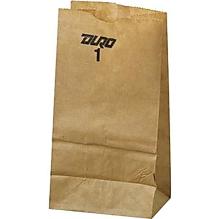 General Paper Bags 12 13 34 x 7 116 x 4 12 40 Lb Base Weight 40percent  Recycled Brown Kraft Bundle Of 500 - Office Depot