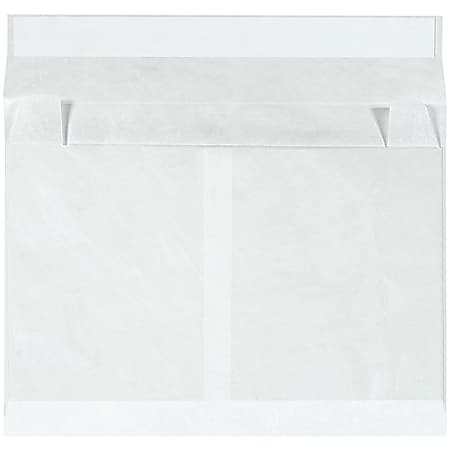 Tyvek® Envelopes, Expandable, 12" x 16" x 4", Side Opening, White, Case Of 50