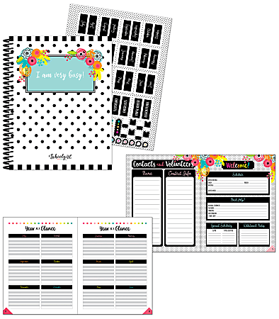 Carson Dellosa Education Pineapple Teacher Planner, 8-3/8" x 10-7/8", Multicolor