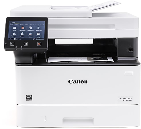 Canon imageCLASS MF465dw Wireless Mobile Ready Duplex Laser All In One  Monochrome Printer - Office Depot