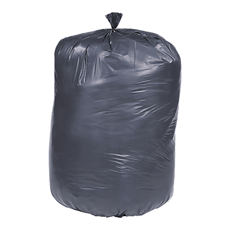 SKILCRAFT Trash Can Liners, Heavy Duty, 36" x 58", 60 Gallon, Carton Of 100 (AbilityOne 8105-01-386-2410)