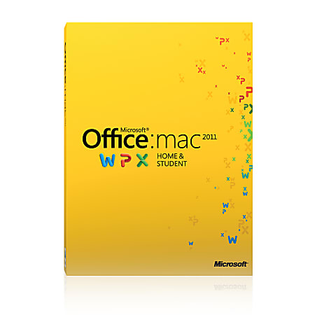 Microsoft® Office 2008, For Mac Home & Student Edition, Traditional Disc