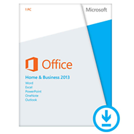 Microsoft Office Home and Business 2013 for Windows 1 PC