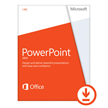 Microsoft Office PowerPoint Home and Student 2013 , Download Version