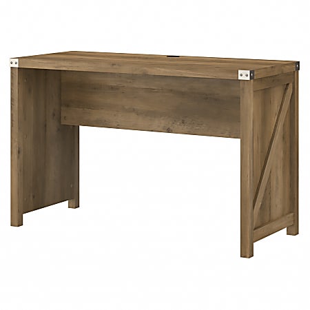 Kathy Ireland Home by Bush® Furniture Cottage Grove 48"W Farmhouse Writing Desk, Reclaimed Pine, Standard Delivery