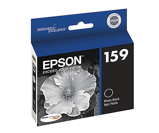 Epson® 159, (T159120) Photo Black Ink Cartridge