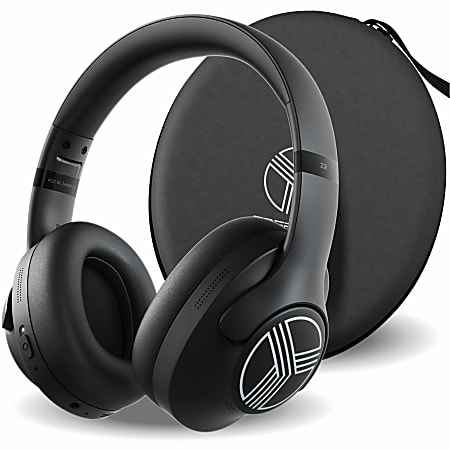 TREBLAB Z2 |Over Ear Workout Headphones with Microphone |Bluetooth 5.0, ANC|Wireless Headphones  - Z2B