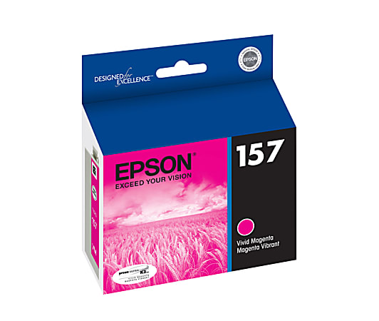 Epson® 157 Vivid Magenta Ink Cartridge, T157320
