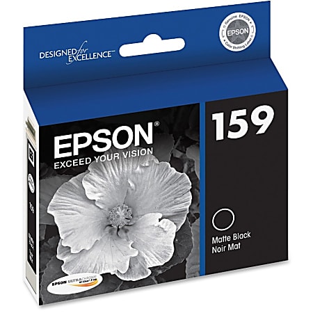 Epson® 159 Matte Black Ink Cartridge, T159820