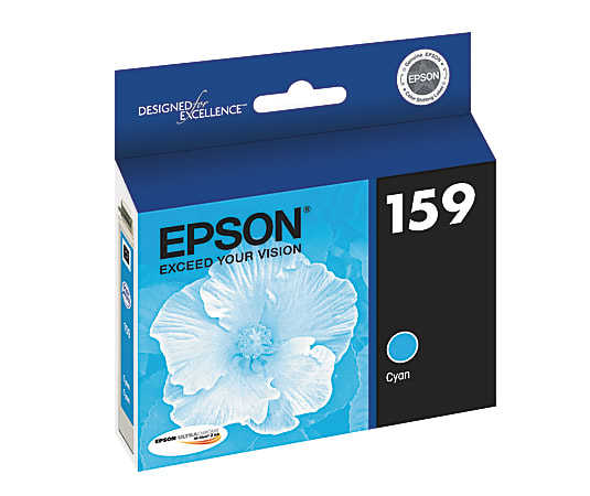 Epson® 159 DuraBrite® Cyan Ink Cartridge, T159220