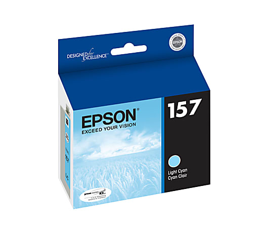 Epson® 157 Light Cyan Ink Cartridge, T157520