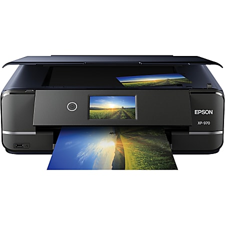 Epson® Expression® Photo XP-970 Color Inkjet All-In-One Printer