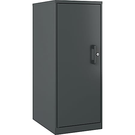 NuSparc Steel Storage Cabinet, 3-Shelf, Graphite