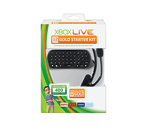 Microsoft Xbox 360 Live 12 Month Gold Starter Kit
