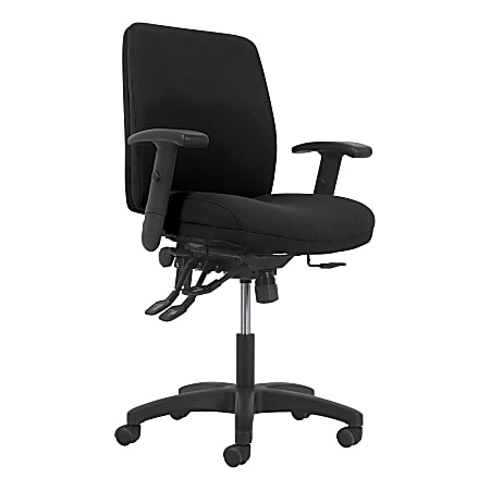 HON® Network Mid-Back Task Chair, Black