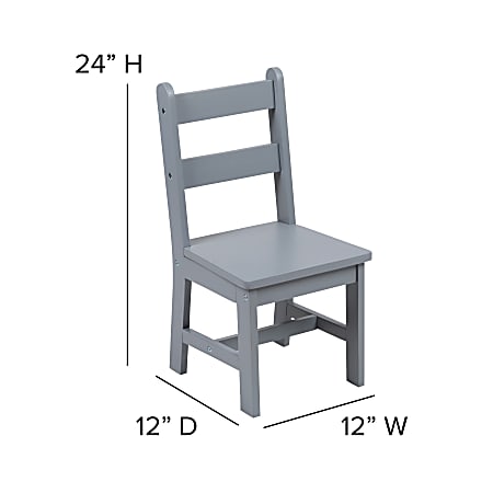 Flash furniture kids black folding table and shop chair set
