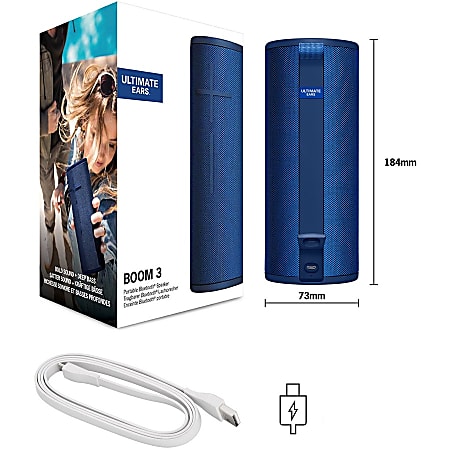 Ultimate Ears BOOM 3 ラグーンブルー Amazon.com: Ultimate Ears Boom 3 Wireless Bluetooth Speaker