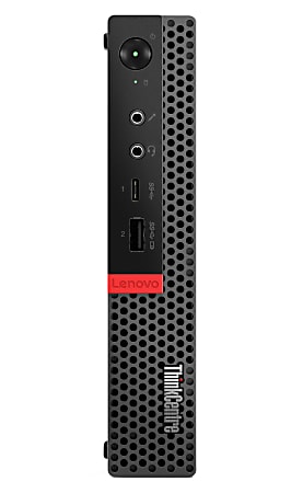 Lenovo® ThinkCentre M920 Tiny Desktop PC, Intel® Core™ i5, 8GB Memory, 256GB Solid State Drive, Windows® 10, 10RS0014US