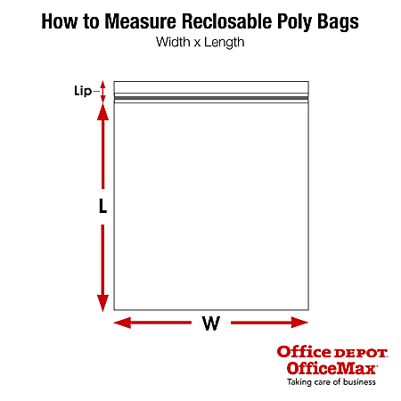Office Depot Brand Reclosable 2 Mil Poly Bags 10 X 16 Clear Case Of 1000 Office Depot