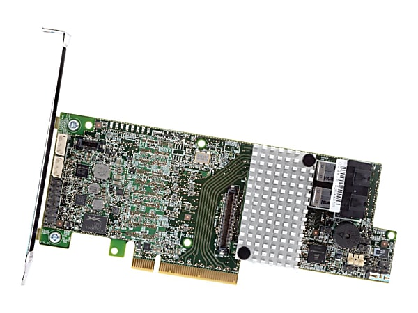 Intel RAID Controller RS3DC040 - Storage controller (RAID) - 4 Channel - SATA 6Gb/s/SAS 12Gb/s  - RAID 0, 1, 5, 6, 10, 50, 60 - PCIe 3.0x8 - RS3DC040