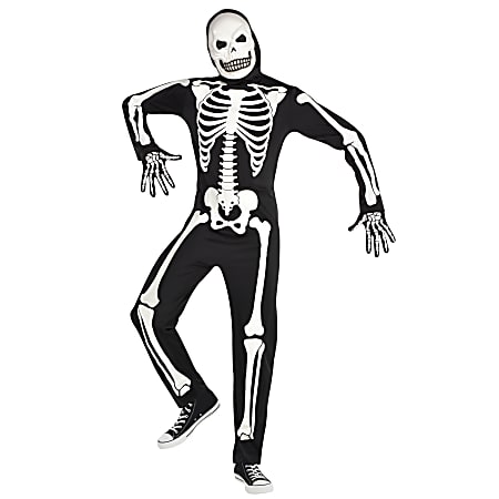 Amscan X-Ray Skeleton Men's Halloween Costume, One Size