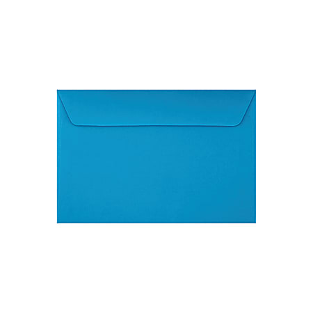 LUX Booklet 6" x 9" Envelopes, Gummed Seal, Pool, Pack Of 500