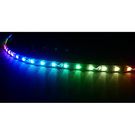 Asus Addressable RGB 60cm Lighting Strip with Magnetic Backing For AURA Sync RGB Office Depot