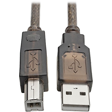 Eaton Tripp Lite Series USB 2.0 A to B Active Repeater Cable (M/M), 30 ft. (9.14 m) - USB extension cable - U042030