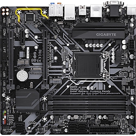 Gigabyte Ultra Durable H370M D3H GSM Desktop Motherboard Intel