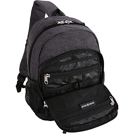 Swissgear 2610 Mono Sling Bag Single Strap Laptop Tote Black ODP Business Solutions