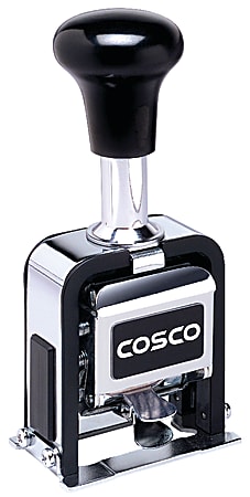 Cosco® 6-Wheel Numbering Machine