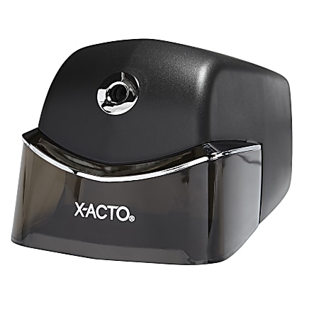 X-ACTO® Quiet Electric Pencil Sharpener, Black