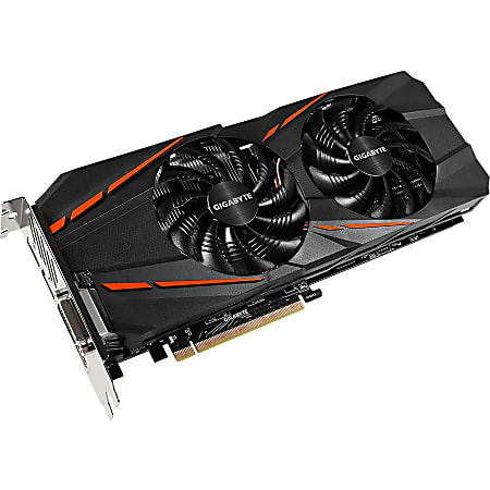 Gigabyte Ultra Durable VGA GV-N1060G1 GAMING-6GD GeForce GTX 1060 Graphic Card - 1.62 GHz Core - 1.85 GHz Boost Clock - 6 GB GDDR5 - 192 bit Bus Width - Fan Cooler - OpenGL 4.5, DirectX 12 - 3 x DisplayPort - 1 x HDMI - 1 x Total Number of DVI