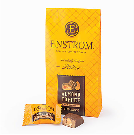 Enstrom Milk Chocolate Almond Toffee, 4.5-Oz Bag